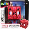 Rubik's Cubo Rubik's, cuber Spider-Man, rompicapo da risolvere, articolo da collezione Spider-Man, giocattolo tattile, per adulti e bambini dai 7 anni in su
