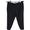 Suitsupply Braddon Pantaloni Uomo Navy Pinstripe, Gamba Corto UK 42S W37 Zip