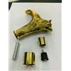 Fatto a mano Ottone massiccio funzionante Wolf Saga Designer testa manico per bastone da p...