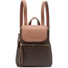 Calvin Klein Elaine Signature Key Item Flap Backpack Zaino, Marrone Khk/Bagaglio, Taglia Unica Unisex-Adulto