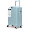 4FLY Trolley Da Viaggio Rigido Leggero XL - 75 cm (90L), Grande Valigia Trolley Con Serratura TSA, 4 Ruote Doppie Spinner E Manico Telescopico In Alluminio, Bagaglio Da Stiva, Bagaglio Da Viaggio