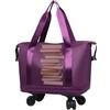 Dmuzsoih Borsa da Viaggio con Ruote,Set Valigia a Rotelle Personale | Ruote Pivotanti 360° Resistente ai Graffi