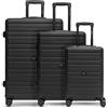 REDOLZ carrello Essentials 08 Trolley-Set 3 -pezzi Black 2 nero