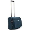 R.Leone Valigia bagaglio a mano 2 Ruote rinforzate Pilota Poliestere Stoffa adatto easyjet 45X36X20 (Verde)