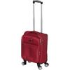 Or&My Trolley Semi-Rigido 50x33x23 cm in Poliestere Resistente Espandibile con 4 Ruote Doppie Rimovibili - Valigia Bagaglio a Mano da Cabina per Viaggi Brevi e Weekend (Mod.214-2, Bordo)