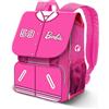 KARACTERMANIA Barbie Varsity-Zaino Espandibile EXP, Rosa, 21 x 33 cm, Capacità 28 L
