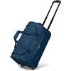 REDOLZ borsone da viaggio con ruote S 51 cm | trolley morbido 39 L leggero per uomo e donna | Duffle Essentials