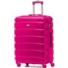 Flight Knight ABS 3 Taglia Valigia Leggera Compatibile Con Alitalia, easyJet, RyanAir, Air Italy E Tanti Altri! Trolley Bagaglio A Mano 55x35x20 cm Grande Bagaglio Da Stiva 4 Rotelle.