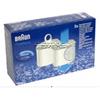 ELETTROGEA CARTUCCE FILTRO ACQUA PER MACCHINE CAFFE' ORZO CONF. 2PZ BRAUN BRITA per modelli: 3070 - 3104 - 3106 - 3111 - 3112 - 31