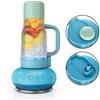 Ninja Blendboss - Spremiagrumi personale per frullati e bevande surgelate, tazza da viaggio da 670 ml con coperchio a prova di perdite, apertura per bere e cannuccia rimovibile, tecnologia Auto-iQ