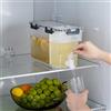 MANMAOHE Dispenser di bevande in plastica, secchio refrigerato per bevande da 3,5 litri con rubinetto Dispenser di limonata per succo ghiacciato per