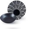 Generico Servizio Piatti per 6 Persone in stoneware 18 pezzi per Lavastoviglie modello (masais)