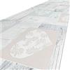 ANRO Tappeto da cucina, antiscivolo e lavabile, per cucina, corridoio, cucina, corridoio, shabby lavabile, 200 x 48 cm
