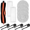 RANRAO Kit di ricambio per aspirapolvere Xiaomi Robot Vacuum S40 Pro OV71GL, con spazzola principale spazzola laterale filtro panno mocio adatto per la pulizia profonda del pavimento (A)