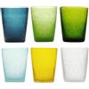 MEMENTO Set 6 bicchieri acqua in pasta di vetro 300cc (Country)