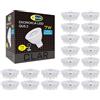 CLAR - Lampadina LED GU5.3 7W, Faretto 12V, Luce Naturale (Pack 100)