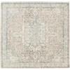 RugVista Nadia, Tappeto, Vintage, 200 x cm, Quadrata, Pelo medio, Lavabile solo a secco, oeko_tex_100, Bianco crema/Greige
