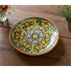ILAB Piatto grande in ceramica decorata a mano da ceramisti siciliani di Santo Stefano di Camastra gianluca art 12