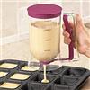 MOUMOUTEN Dispenser per Pastella, Dispenser per Pancake Dispenser per Pastella Portatile Fai-da-Te Separatore per Crema Strumento di Cottura per Pancake Cupcake Torta Waffle, Utensile da Cucina