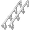 Dgayaeic 2pcs Stove Gap Covers Stainless Steel, Stove Gap Cover, Cooker Sides Gap Filler, Range Trim Kit, Kitchen Stove Counter Gap Cover, Stove Counter Gap Covers Retractable Sleek Seamless Design For Kitchen