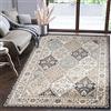 Mazovia Grande Tappeto Corridoio 200x300cm Crema Patchwork Classico Morbido | Tappeto per Ingresso Cucina Ufficio Soggiorno Camera da Letto Beige Facile da Pulire Resistente Ai Detergenti Pelo Corto