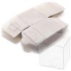 C.X.Y. 50pz Scatola PVC trasparente VARIA MISURA Portaconfetti Bomboniera Confezione Vetrina Regalo (9 * 9 * 9cm)