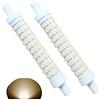 QLEE R7S Lampadina LED 10W dimmerabile 118 mm J118 100W alogena sostituzione lampadine calda 3000k AC 120V 100LM doppia punta tipo J per faretti Ceramica, R7s, 10W 230V