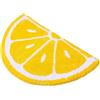 NASSMOSSE Decorazione per bagno al limone 19.7x31,5 pollici di decorazione limone morbida assorbimento d'acqua e tappeto da cucina a limone non slip facile tappeto al limone per camera da letto per bambini