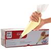 Crown Chef 100 sac a poche a rotolo monouso da 46 x 23 cm trasperenti