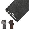 Olivo Tappeti OLIVO.shop | TRAFFIC - Tappeto zerbino antiscivolo su misura per interno ed esterno, sagomabile, effetto moquette, 3 colori (Antracite, 1X1)