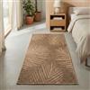 Carpetsale24 Tappeto per Interni ed Esterni, robusto, resistente alle intemperie e facile da pulire, con effetto juta naturale, ideale per soggiorno, cucina, terrazza, giardino e balcone, 80x150 cm
