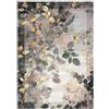 Pierre Tappeti Tappeto FOLIAGE cm.100x160 arredo salotto soggiorno camera, stile moderno contemporaneo disegni arte moderna e motivi floreali. Lavabile, anti-scivolo, 100% Made in Italy