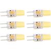 Acouto Gy6.35 Bulbo 5W Servizio di Energia Energia Bulbo di Pannocchia per Soffitto Lampada W Lampada Lampada Lampada 6PCS AC DC12V Riproduzione di Luce Bianca Luce 360 Luce No