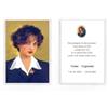 Lombardi Fotografo Ricordini funebri personalizzati set 25 pezzi 6x9cm o 7x10cm con foto e preghiera plastificati ricordino di morte defunti. (6X9 CM)