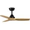 ventyly MORELOS MINI Ventilatore senza luce nero Ø91