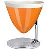 BUGATTI, Uma, Bilancia da Cucina Digitale con Timer, Display Elettronico, Ciotola Pesa Alimenti rimovibile, Portata massima 3kg, Design elegante (Arancio)