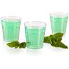 VIRSUS Bicchieri Cicchetti Chupito Trasparenti, capacità 30 ml, Infrangibili e Riutilizzabili, impilabili, Unglassy, bicchierini da shot per bevande, cocktail, Shottino per Eventi, Feste (100)