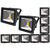 ALPHA DIMA 10X Faro LED Esterno 20W,ALPHA IP65 Impermeabile Bianco Freddo Faretto a LED
