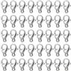 PH PandaHall 100 pezzi di chiusure a moschettone in acciaio inox 304, grado A, fermagli per gioielli aragosta, ganci a moschettone per collane e braccialetti, per la creazione di gioielli 10x6mm
