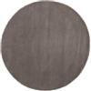 carpetfine tappeto di lana Gabbeh Lola Rotondo grigio Ø 200 cm | Tappeto moderno per soggiorno e camera da letto