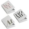 VRTYVEYBB Set di 3 scatole decorative per libri con chiusura magnetica, elegante contenitore per varie impostazioni