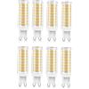 Generic Lampadina LED Bi-Pin G9 12w Equivalente 120w Risparmio Energetico Illuminazion 1200 Lm Nessun Sfarfallio per Camera Letto Oggiorno Illuminazione Domestica(G9 12W cool white 6000K,8cps)