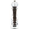 Bisetti Macina Pepe Manuale Milano in Acrilico 22 cm, Macinino Manuale per Pepe con Macina in Acciaio Temprato per Macinatura Precisa, Trita Pepe Resistente, Elegante e Made in Italy - BISETTI