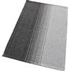 emmevi Tappeto Bagno Cucina Puro Cotone Scendiletto Morbido Assorbente Lavabile Mod.CURCUMA 55X180 GRIGIO