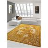 Teppich-Traum Tappeto moderno e di design tappeto orientale tappeto da salotto in oro argento Größe 200 x 290 cm