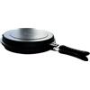 fashion home Pagano Fornetto Multiuso Doppio Tondo in Alluminio con Rivestimento Antiaderente Adatto all'Induzione Diametro 32 cm