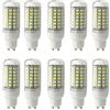 Aoxdi Lampadine LED GU10 10W, Blanc Froid, 69 SMD 5730 Equivalenti a 100W, lunga durata, basso consumo, non dimmerabile, AC220-240V, Pacco da 10 Pezzi