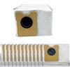 LVYXON Sacchetti per aspirapolvere di grande capacità per Eufy C10 per aspirapolvere Omni a 4 strati, filtraggio in tessuto non tessuto, accessori di ricambio per la pulizia dei capelli (confezione da 12)