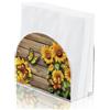 SUPERDANT Porta Tovaglioli Vintage A Forma di Girasole Porta Tovaglioli In Carta Acrilica Distributore di Fazzoletti Indipendente per Tavolo Da Cucina Porta Tovaglioli Da Cocktail