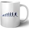 Luxogo Divertente Immersione Evoluzione Camicia Ceramica Tazza Mug